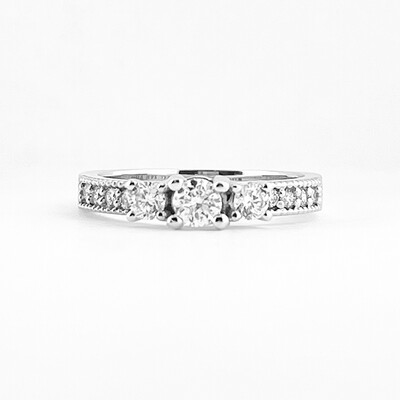 Multi-stone Engagement Ring