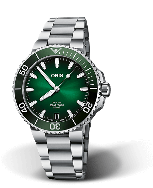 Oris Aquis Date Calibre 400 Green Dial 41.5MM Automatic