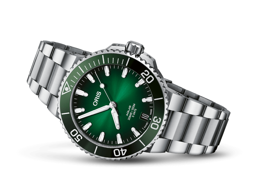 Oris Aquis Date Calibre 400 Green Dial 41.5MM Automatic