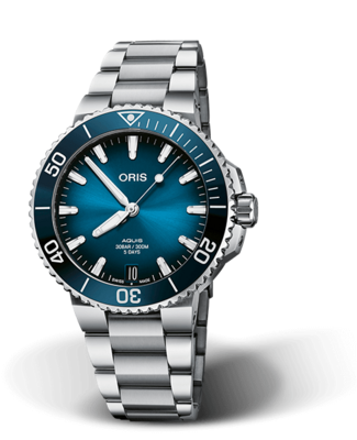 Oris Aquis Date Calibre 400 Blue Dial 41.5MM Automatic Oris Aquis Date Calibre 400 Blue Dial 41.5MM Automatic