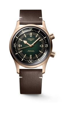 The Longines Legend Diver Green Dial 43MM Automatic L37741502