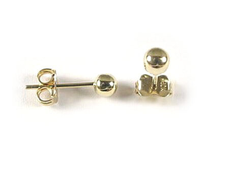 10K Yellow Gold Ball Stud Earrings 10K Yellow Gold Ball Stud Earrings