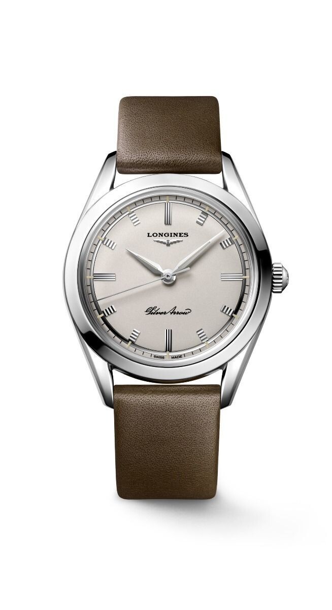 The Longines Heritage Classic &quot; The Silver Arrow &quot; Silver Dial 39MM Automatic L28344722