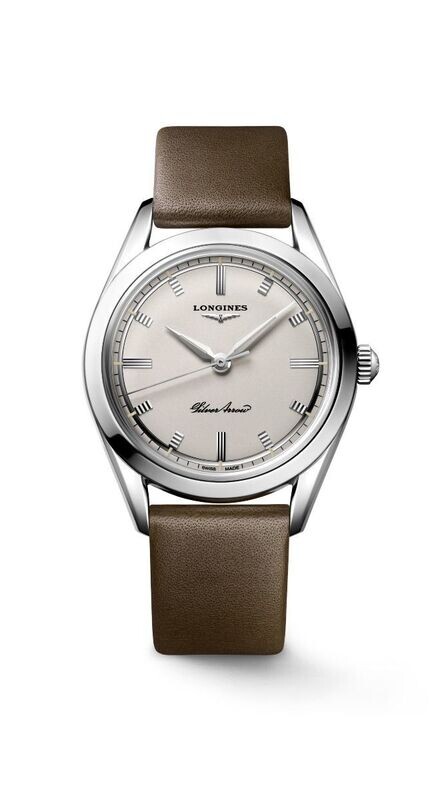 The Longines Heritage Classic &quot; The Silver Arrow &quot; Silver Dial 39MM Automatic L28344722