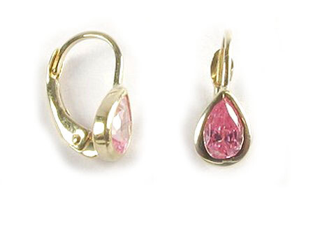 10K Yellow Gold Amethyst Earrings 10K Yellow Gold Amethyst Earrings
