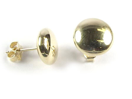 10K Yellow Gold Polished Stud Earrings 10K Yellow Gold Polished Stud Earrings
