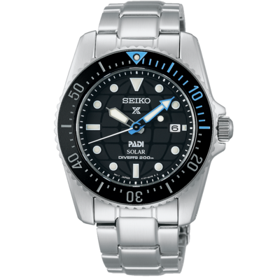 Seiko Prospex Black Dial 39MM PADI Solar SNE575