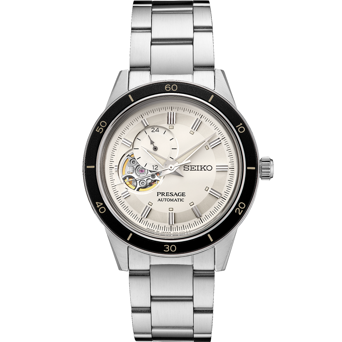 Presage Silver Open Heart Dial 41MM Automatic SSA423