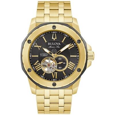 Bulova Marine Star Black Dial 45MM Automatic 98A273 Bulova Marine Star Black Dial 45MM Automatic 98A273