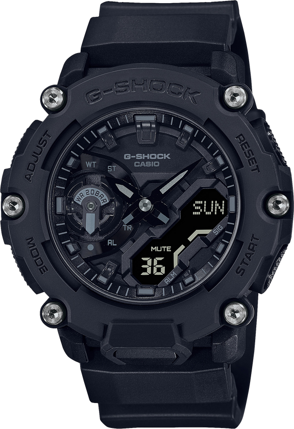 G-SHOCK GA2200BB-1A MEN&#39;S WATCH
