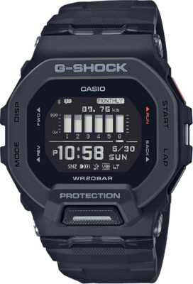 G-SHOCK GBD200-1 POWER TRAINER MEN&#39;S WATCH