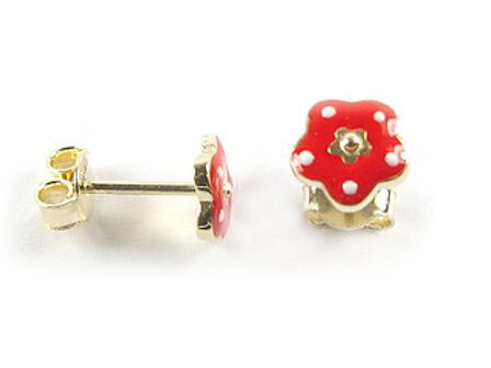 Children's 10k gold earrings deals