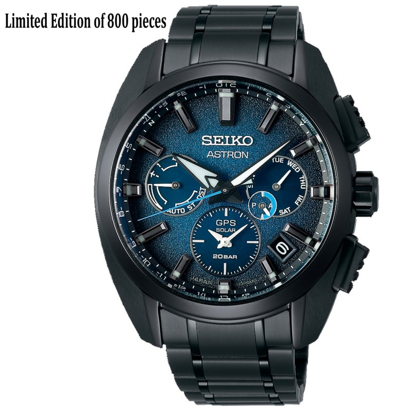 Astron GPS Blue Dial 43MM Limited Edition Solar SSH105