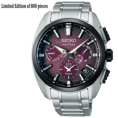 Astron GPS Purple Dial 43MM Limited Edition Solar SSH101