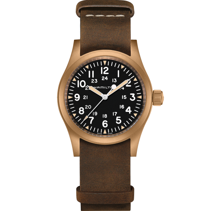 Khaki Field Black Dial 38MM Mechanical H69459530