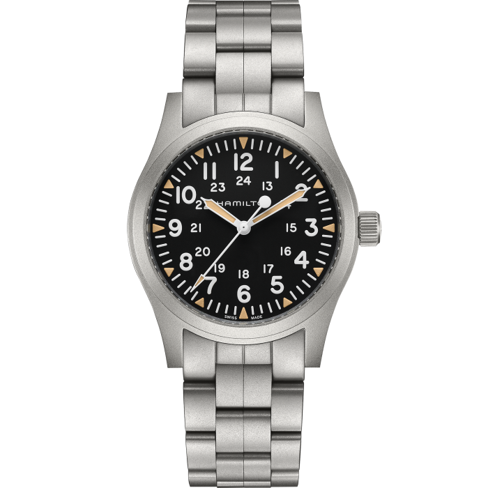 Khaki Field Black Dial 42MM Mechanical H69529133