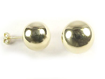 10K Yellow Gold Polished Ball Stud Earrings 10K Yellow Gold Polished Ball Stud Earrings