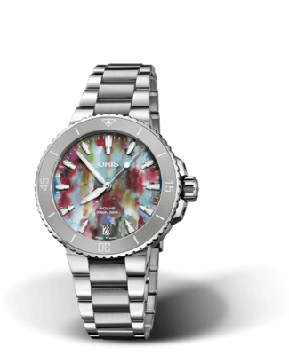 Oris Aquis Date Upcycle Multicoloured Dial 37MM Automatic