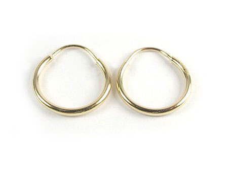 10K Yellow Gold Polished Sleeper Earrings 10K Yellow Gold Polished Sleeper Earrings