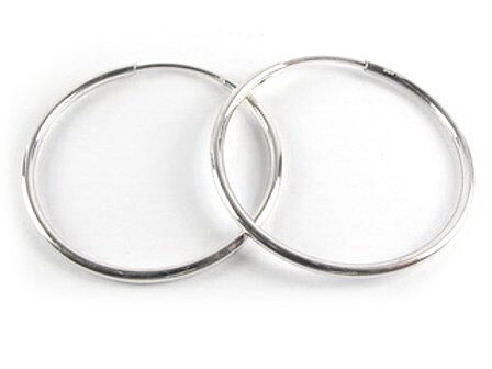 10K White Gold Polished Sleeper Earrings 10K White Gold Polished Sleeper Earrings