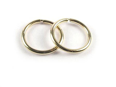 10K Yellow Gold Polished Sleeper Earrings 10K Yellow Gold Polished Sleeper Earrings