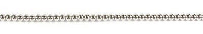 10K White Gold Smooth Ball Bracelet 10K White Gold Smooth Ball Bracelet