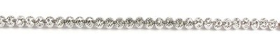 10K White Gold Fancy Ball Bracelet 10K White Gold Fancy Ball Bracelet