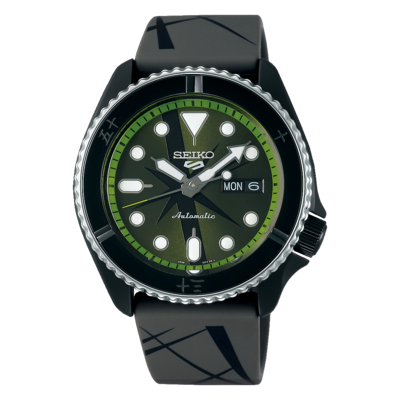 Seiko 5 Sports Green Dial Limited Edition One Piece "Zoro" 43MM Automatic SRPH67