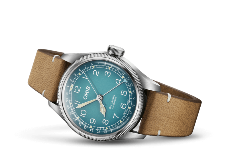 Oris X Cervo Volante Blue Dial 38 MM Automatic Limited Edition