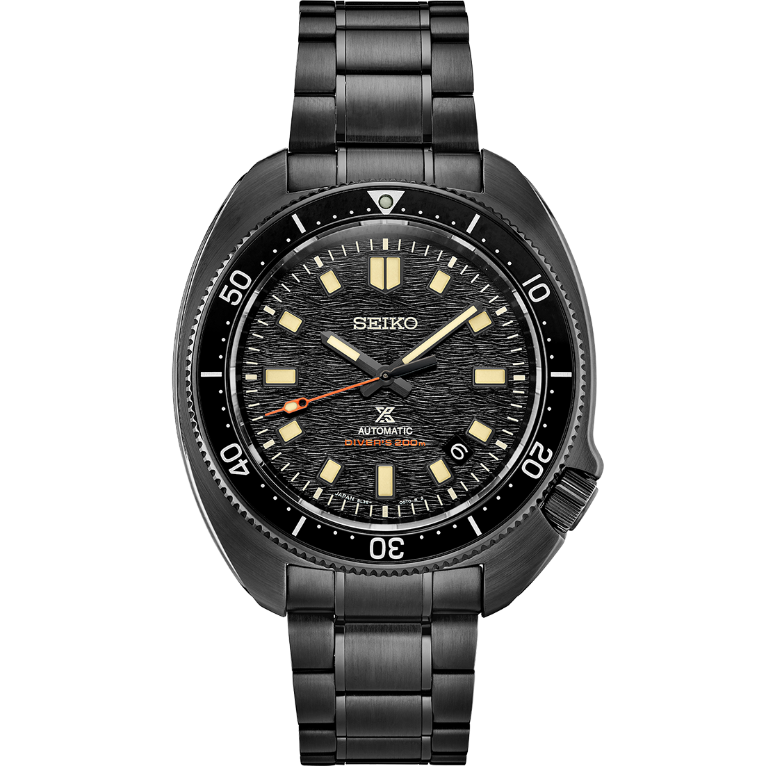 Seiko Prospex Black Dial 44 MM Automatic SLA061J1 Limited Edition