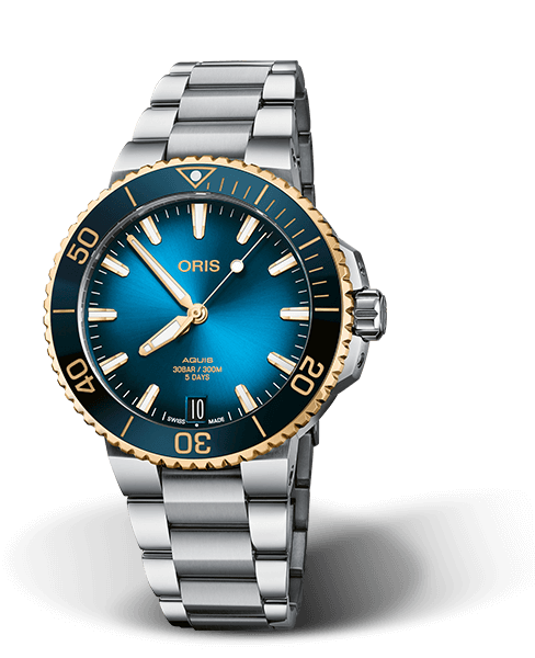 Oris Aquis Date Calibre 400 Blue Dial 42MM Automatic