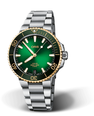 Oris Aquis Date Calibre 400 Green Dial 42MM Automatic
