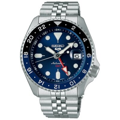 Seiko 5 Sports GMT Black Dial 43MM Automatic SSK003