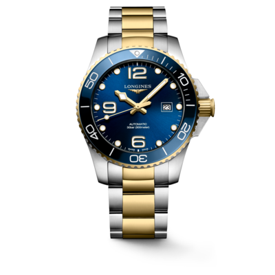 Longines Hydroconquest 43 MM Blue Dial Two Tone Automatic L37823967
