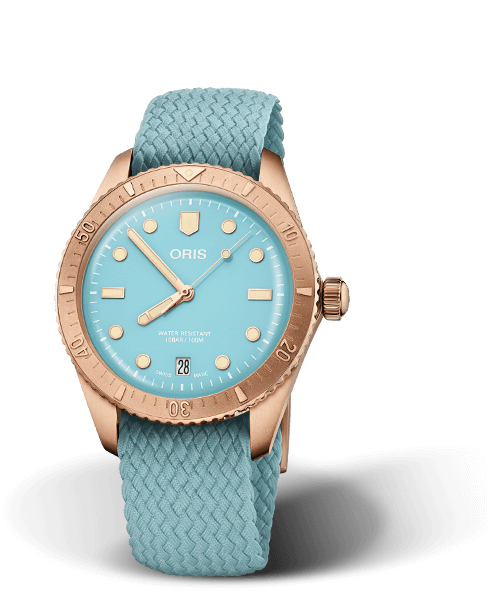 Oris Aquis Bronze Blue Dial 38MM Automatic