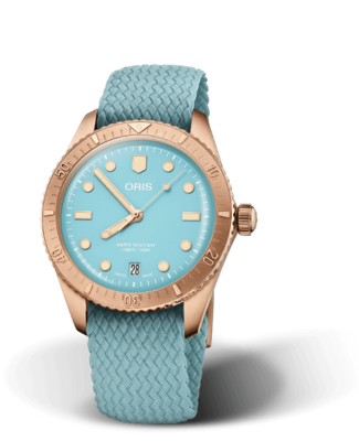 Oris Aquis Bronze Blue Dial 38MM Automatic