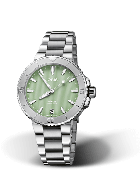 Oris Aquis Date Green Dial 37MM Automatic
