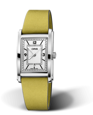 Oris Rectangular White Dial 26MM Automatic