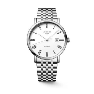 Longines Elegant Collection 41MM White Dial Automatic L49114116