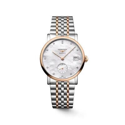 Longines Elegant Collection 35MM Mother of Pearl Dial Automatic L43125877