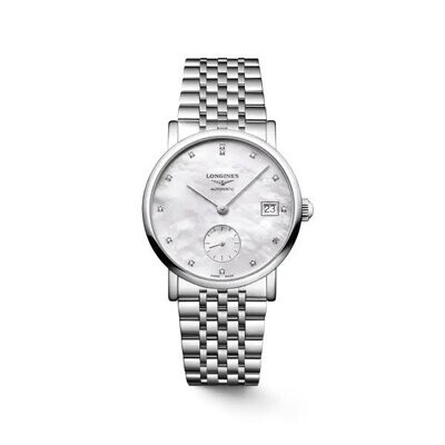 Longines Elegant Collection 35MM Mother of Pearl Dial Automatic L43124876