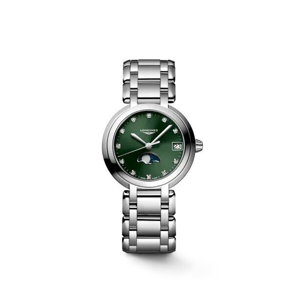 Longines PrimaLuna Green Dial 31MM Quartz L81154676