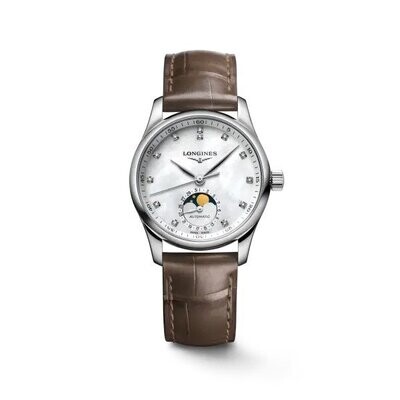 The Longines Master Collection White Mother of Pearl Dial 34MM Automatic L24094874