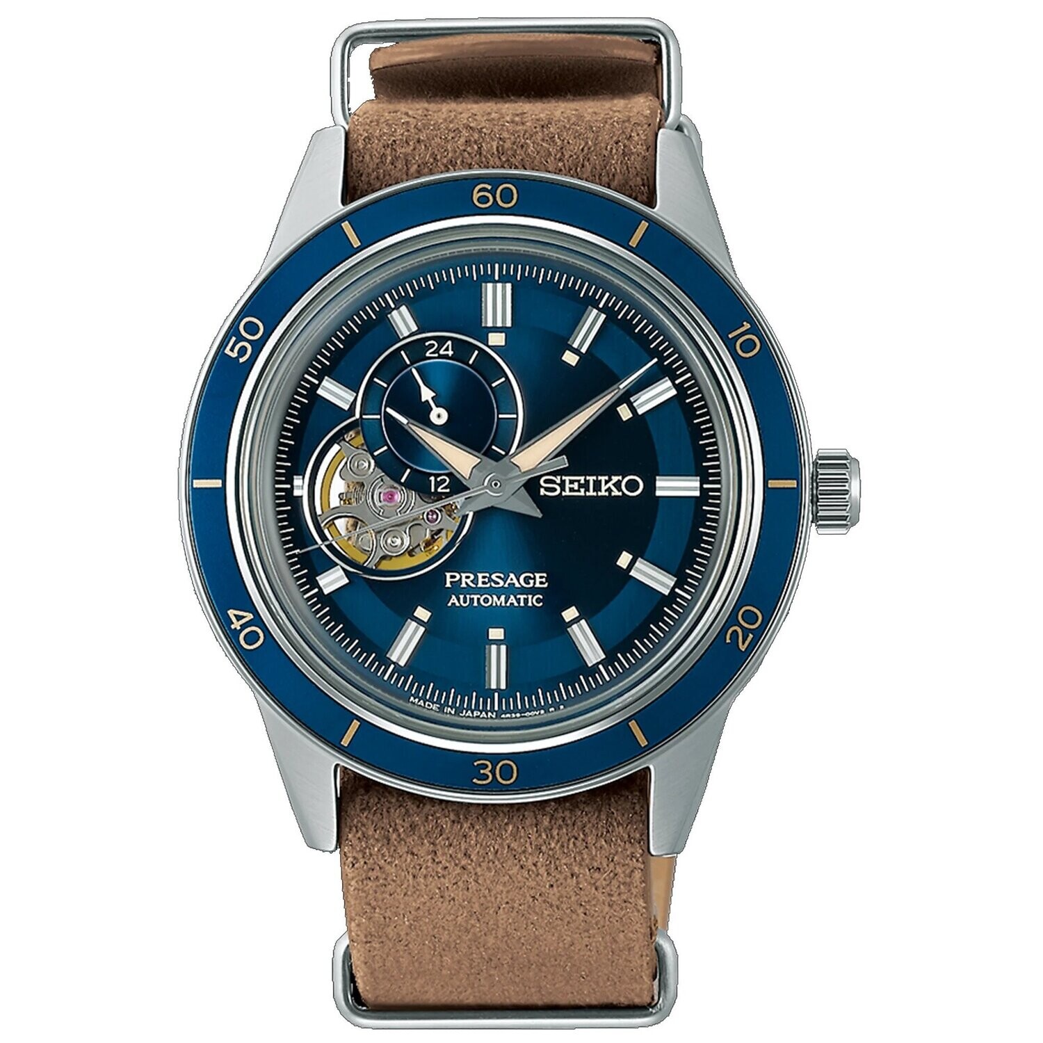 Seiko Presage Blue Dial 41MM Automatic Style60&#39;s Series SSA453