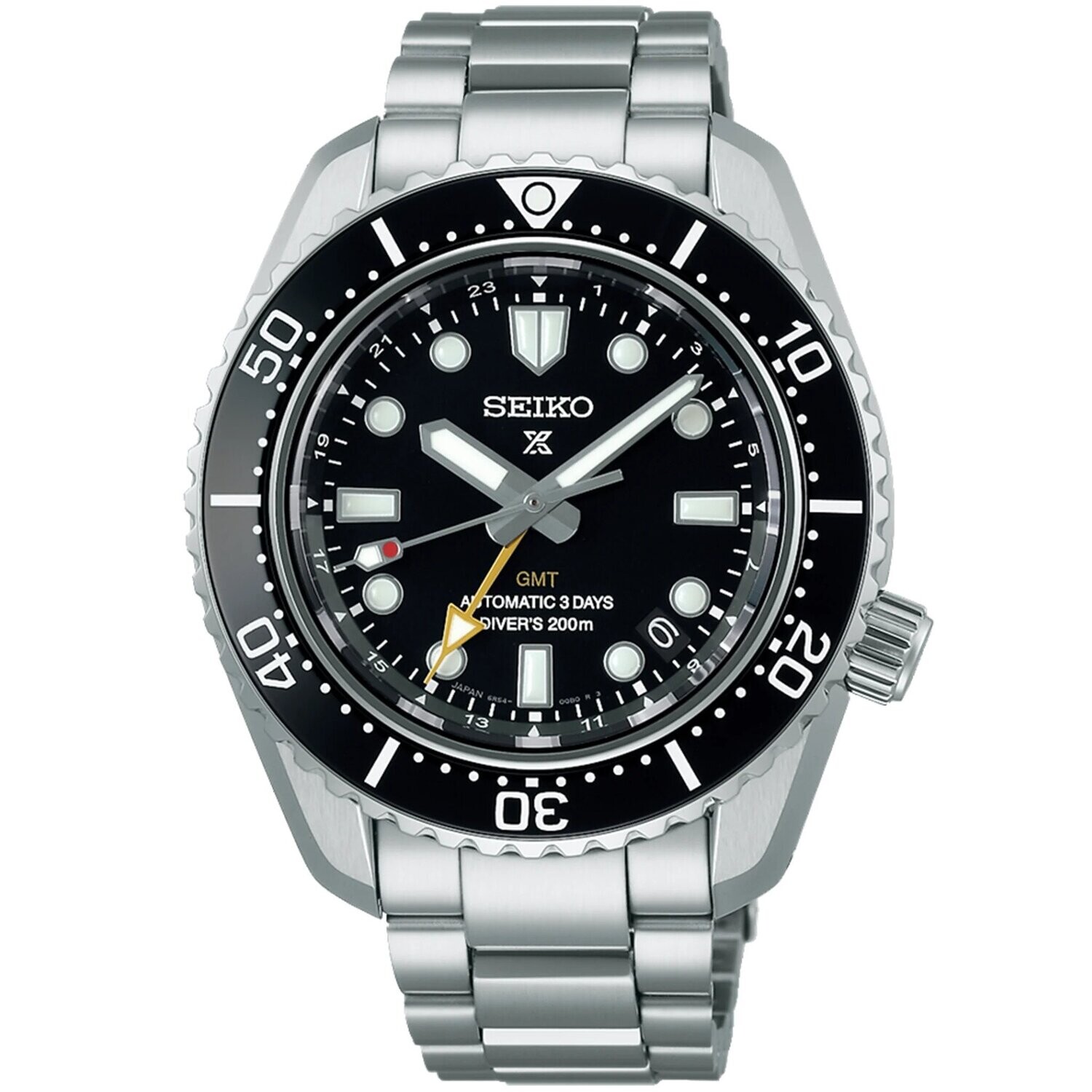 Seiko Prospex Black Dial 42MM 1968 Re Craft GMT Dark Depths Automatic SPB383J1
