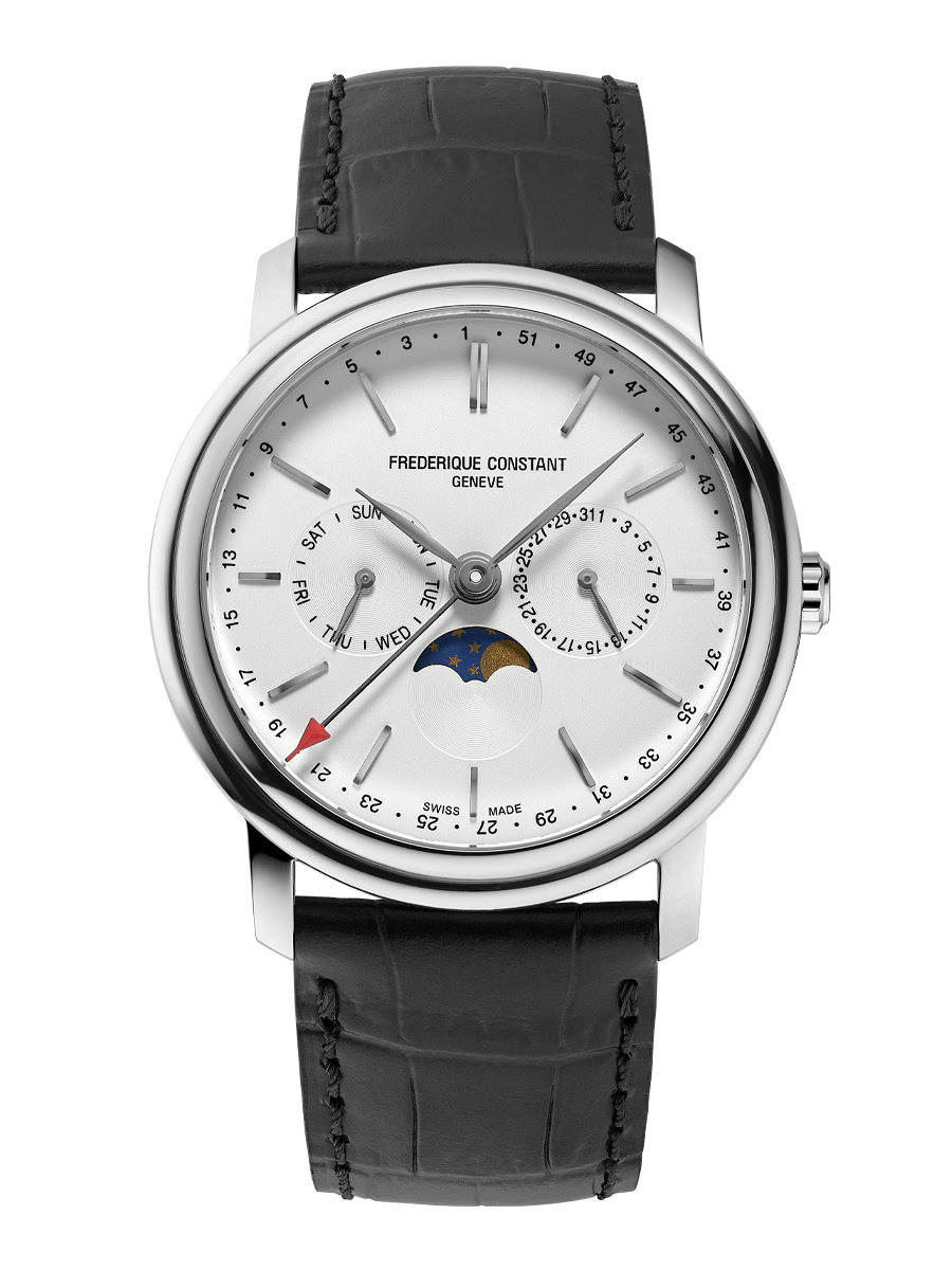 Index Business Timer 40MM White Dial Quartz FC-270SW4P26