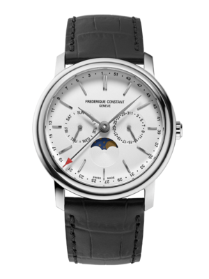 Index Business Timer 40MM White Dial Quartz FC-270SW4P26