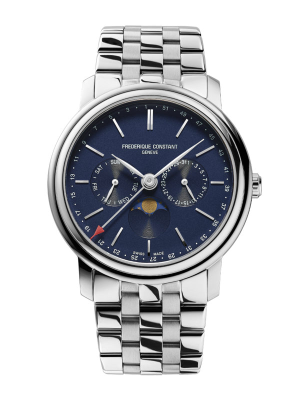 Index Business Timer 40MM Blue Dial Quartz FC-270N4P6B