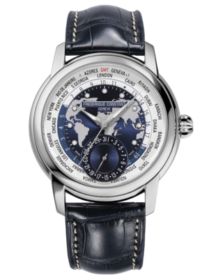 Classic Worldtimer Manufacture 42MM Blue Dial Automatic Limited Edition FC-718NWWM4H6