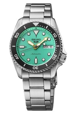 Seiko 5 Sports Teal Dial 38MM Automatic SRPK33